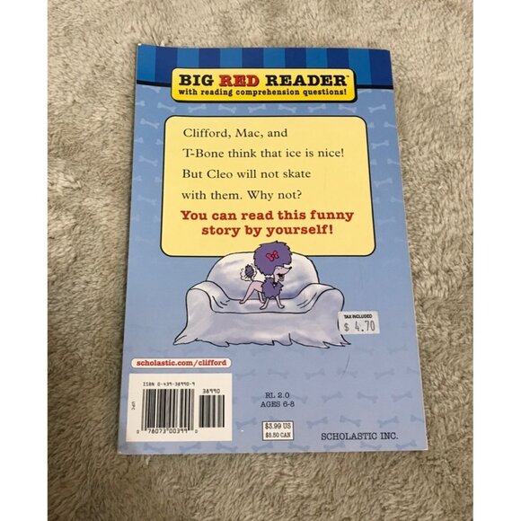 Clifford The Big Red Dog Reader Winter Ice Is Nice! By Norman Bridwell - Picture 2 of 6